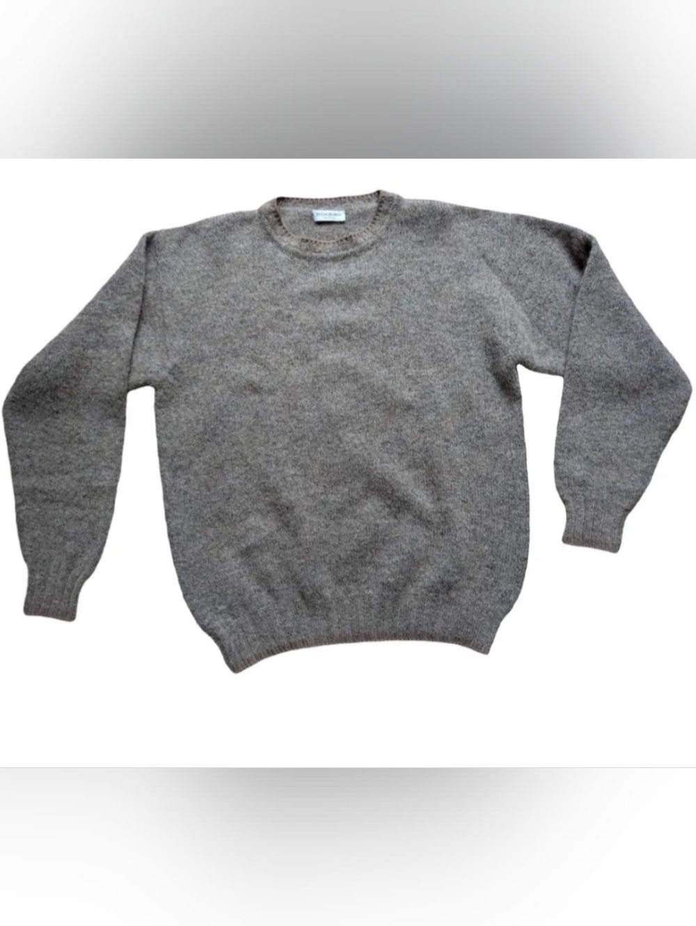 Yves Saint Laurent Pour Homme "Classic Crew" Mohair Knit